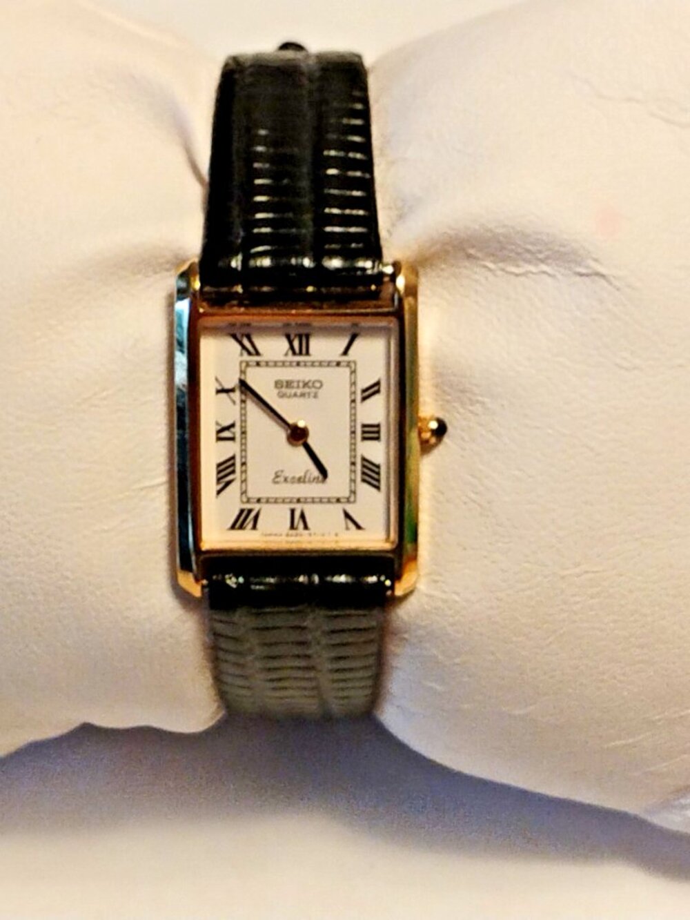 Ladies Seiko Exceline Tank Watch 8420-5540 JAPAN TESTED! New Battery - Picture 4 of 16